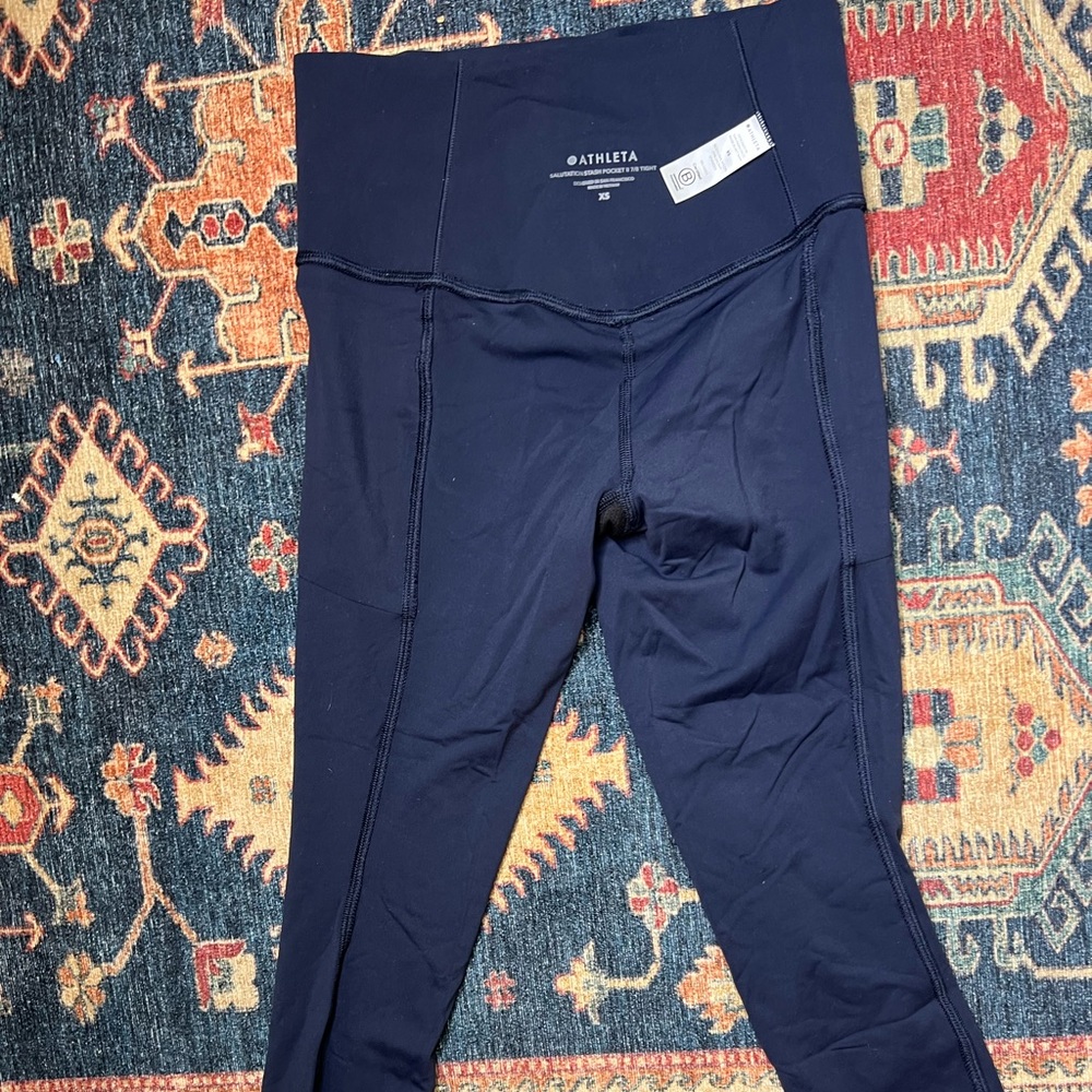 Athleta Navy Leggings